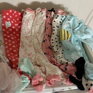 Newborn girl baby lot